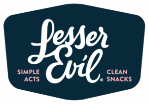 Lesser Evil. Simple Acts. Clean Snacks.