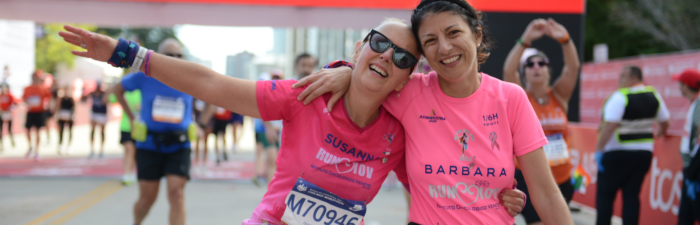 Participants at the finish line of the 2025 Bank of America Chicago Marathon